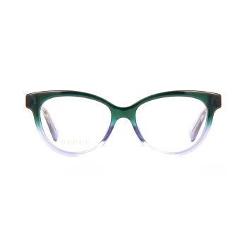 Gucci GG0373O-004 – Rame de vedere dama, Verde, Cat Eye, 52 mm-1