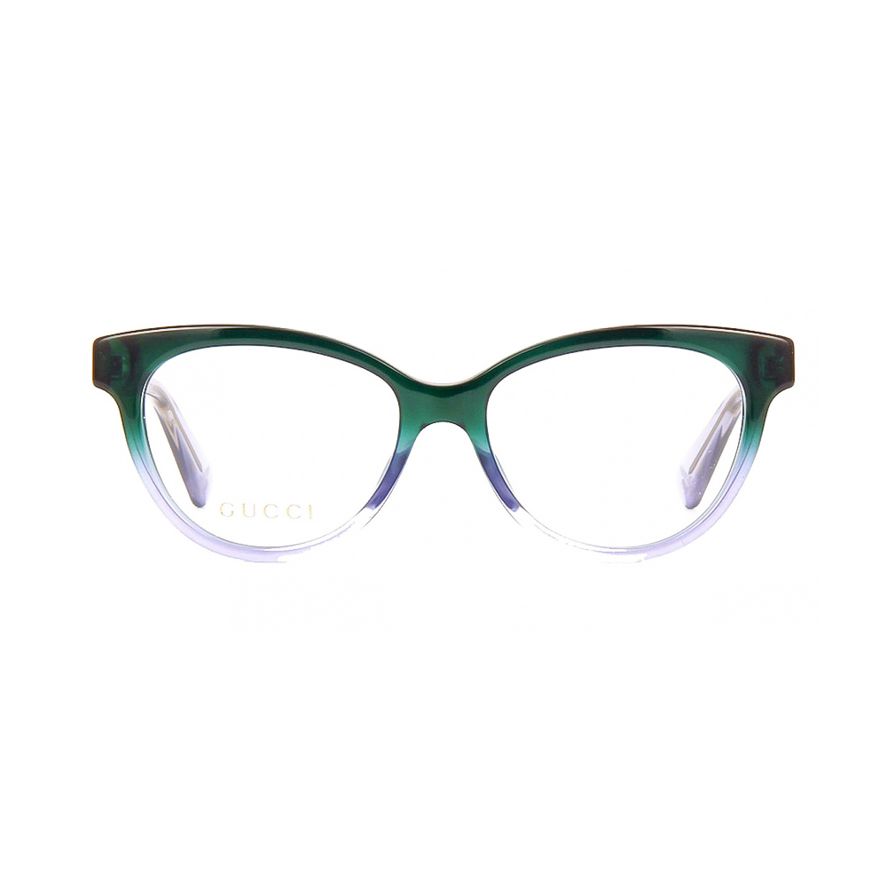 Gucci GG0373O-004 – Rame de vedere dama, Verde, Cat Eye, 52 mm-1 Gucci GG0373O-004 – Rame de vedere dama, Verde, Cat Eye, 52 mm-1