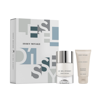 Set Cadou Issey Miyake Le Sel D'Issey Eau de Toilette Barbati 50ml + Gel de Dus 50ml Parfum-1