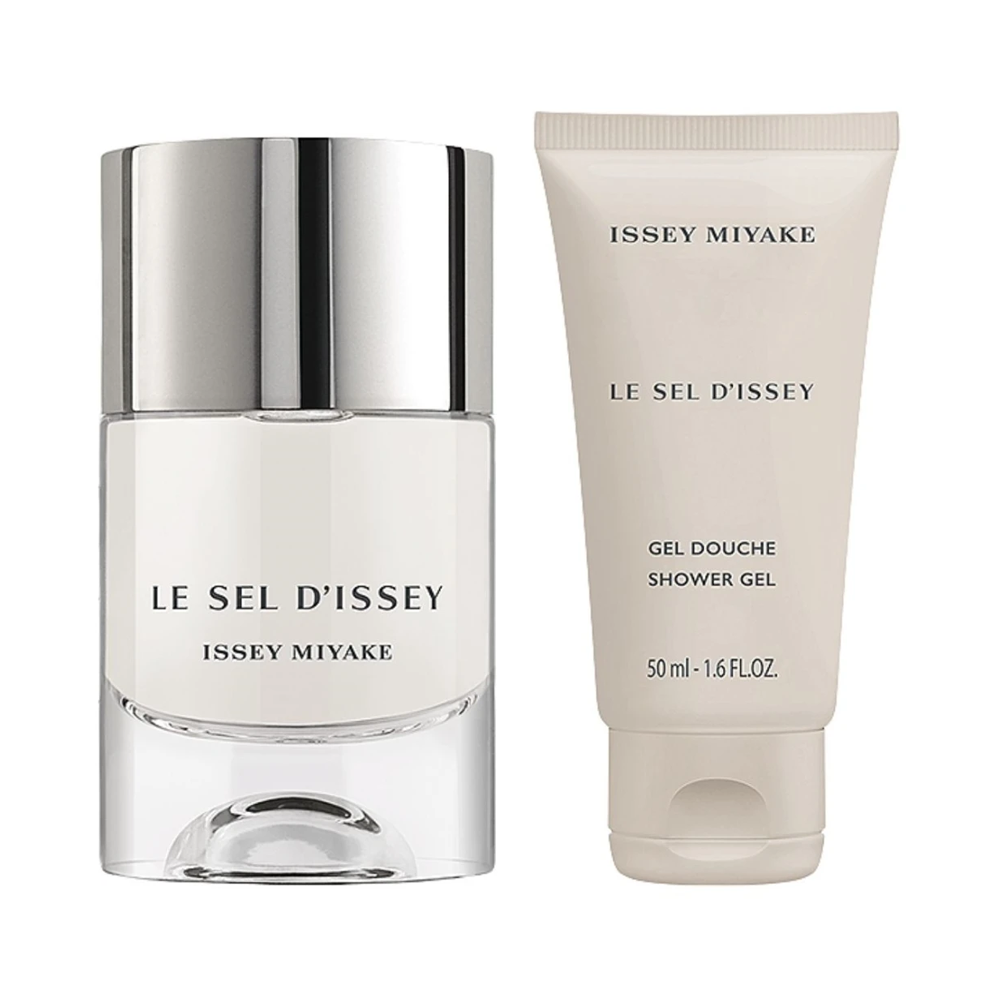 Set Cadou Issey Miyake Le Sel D'Issey Eau de Toilette Barbati 50ml + Gel de Dus 50ml Parfum-2 Set Cadou Issey Miyake Le Sel D'Issey Eau de Toilette Barbati 50ml + Gel de Dus 50ml Parfum-2